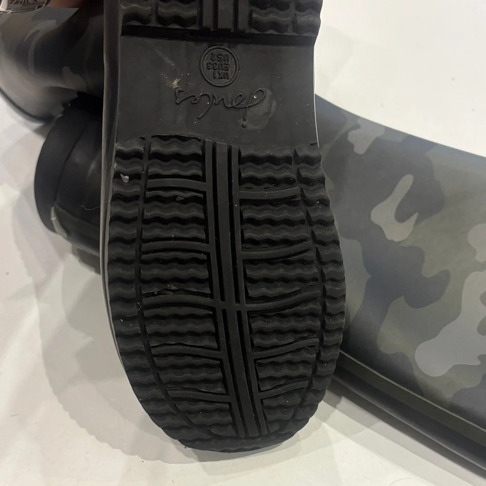 Joules Olive Camouflage Boots